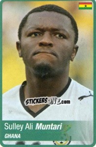 Sticker Sulley Muntari - Africa Cup 2010 n. 187 - Panini