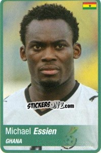 Figurina Michael Essien - Africa Cup 2010 - Panini