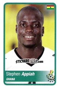 Cromo Stephen Appiah - Africa Cup 2010 - Panini