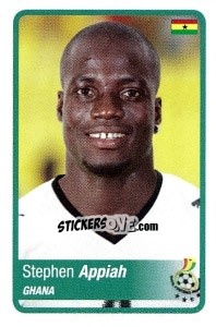 Sticker Stephen Appiah - Africa Cup 2010 n. 189 - Panini