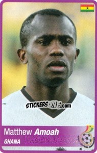 Sticker Amoah - Africa Cup 2010 n. 192 - Panini