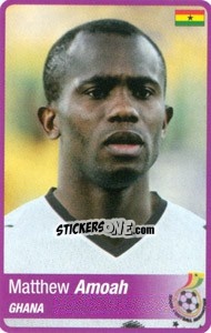 Cromo Amoah - Africa Cup 2010 - Panini