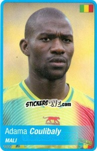 Figurina Adama Coulibaly - Africa Cup 2010 - Panini