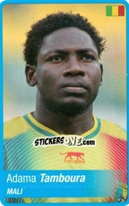 Figurina Tamboura - Africa Cup 2010 n. 201 - Panini