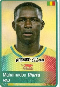 Sticker Mahamadou Diarra - Africa Cup 2010 n. 206 - Panini