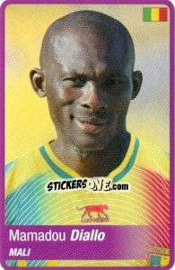 Figurina Diallo - Africa Cup 2010 n. 212 - Panini