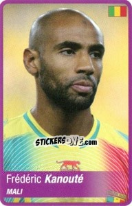 Sticker Kanoute - Africa Cup 2010 - Panini