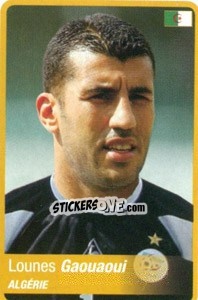 Sticker Gaouaoui - Africa Cup 2010 - Panini