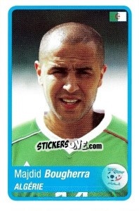 Sticker Madjid Bougherra - Africa Cup 2010 - Panini
