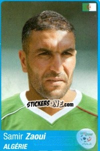 Cromo Zaoui - Africa Cup 2010 - Panini