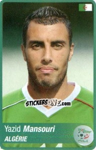 Sticker Mansouri - Africa Cup 2010 - Panini