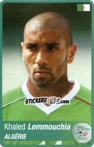 Sticker Lemmouchia - Africa Cup 2010 - Panini