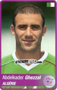 Sticker Abdelkader Ghezzal - Africa Cup 2010 n. 229 - Panini