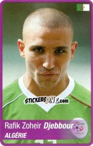 Sticker Djebbour - Africa Cup 2010 n. 230 - Panini
