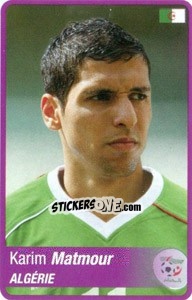 Figurina Matmour - Africa Cup 2010 - Panini