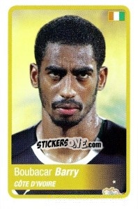 Sticker Boubacar Barry - Africa Cup 2010 n. 237 - Panini