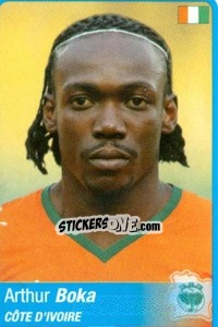 Sticker Boka - Africa Cup 2010 - Panini