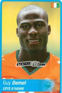 Cromo Demel - Africa Cup 2010 - Panini