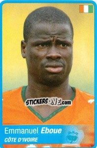 Sticker Emmanuel Eboue - Africa Cup 2010 n. 240 - Panini