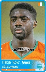 Sticker Kolo Touré - Africa Cup 2010 n. 241 - Panini