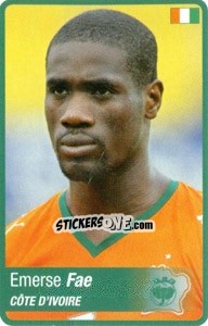 Sticker Fae - Africa Cup 2010 - Panini