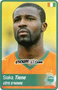 Sticker Tiene - Africa Cup 2010 n. 245 - Panini