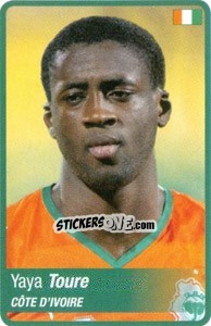 Sticker Yaya Touré - Africa Cup 2010 n. 247 - Panini