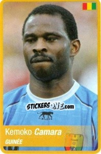 Figurina Kemoko Camara - Africa Cup 2010 n. 256 - Panini