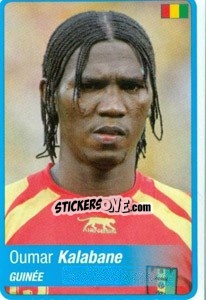 Sticker Kalabane - Africa Cup 2010 - Panini