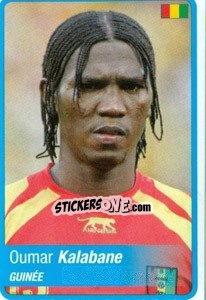 Figurina Kalabane - Africa Cup 2010 - Panini