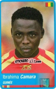 Sticker Ibrahima Camara - Africa Cup 2010 - Panini