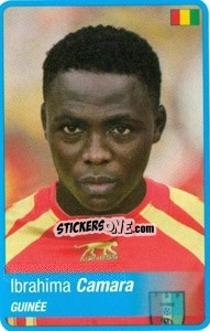 Figurina Ibrahima Camara - Africa Cup 2010 - Panini