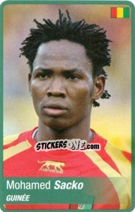 Sticker Sacko - Africa Cup 2010 - Panini