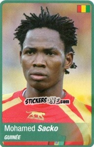 Figurina Sacko - Africa Cup 2010 - Panini