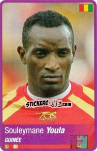 Figurina Youla - Africa Cup 2010 n. 268 - Panini