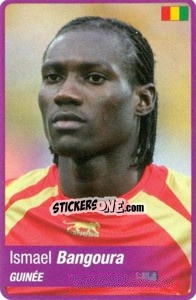 Figurina Ismael Bangoura - Africa Cup 2010 - Panini