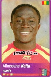 Figurina Keita - Africa Cup 2010 - Panini