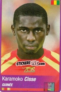 Sticker Karamoko Cisse - Africa Cup 2010 - Panini