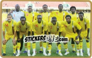 Sticker Team Benin - Africa Cup 2010 - Panini
