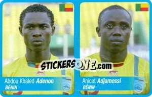 Cromo Adenon / Adjamossi - Africa Cup 2010 - Panini