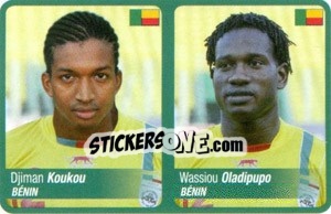 Figurina Koukou / Oladipupo - Africa Cup 2010 n. 279 - Panini