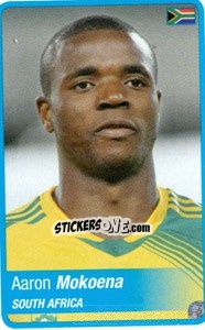 Cromo Mokoena - Africa Cup 2010 - Panini