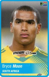 Sticker Bryce Moon - Africa Cup 2010 n. 290 - Panini