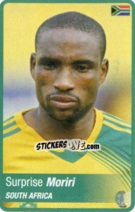 Figurina Moriri - Africa Cup 2010 - Panini