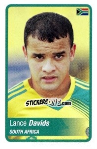 Sticker Lance Davids - Africa Cup 2010 - Panini