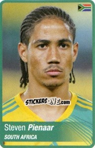 Sticker Pienaar - Africa Cup 2010 - Panini