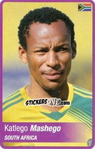Sticker Mashego - Africa Cup 2010 n. 300 - Panini