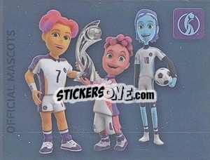 Sticker Official Mascots - UEFA Women's Euro England 2022 n. 1 - Panini