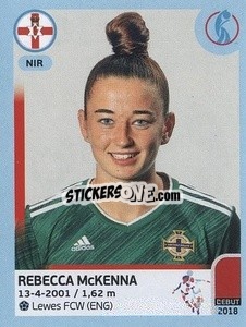 Sticker Rebecca McKenna - UEFA Women's Euro England 2022 n. 101 - Panini