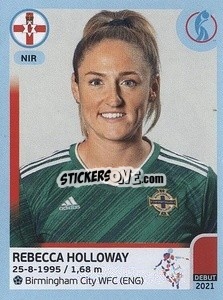 Figurina Rebecca Holloway - UEFA Women's Euro England 2022 - Panini